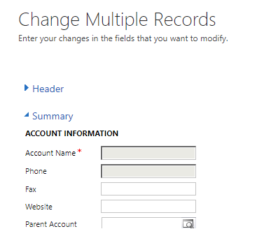 Bulk Updating records in Dynamics CRM where a field is read-only